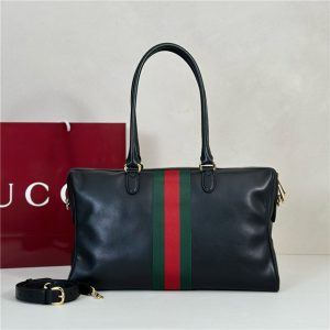 Borsetto Large Boston Bag 866734 Black Leather-3.jpg