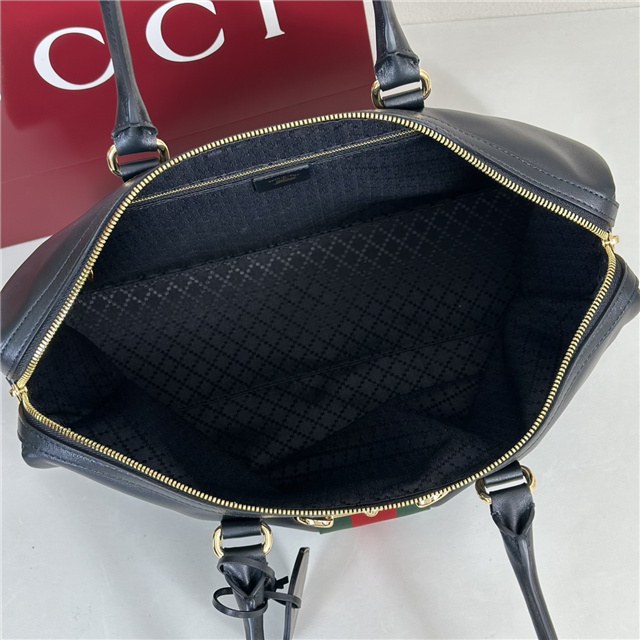 Borsetto Large Boston Bag 866734 Black Leather-8.jpg