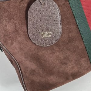 Borsetto Large Boston Bag 866734 Dark Brown Suede-7.jpg