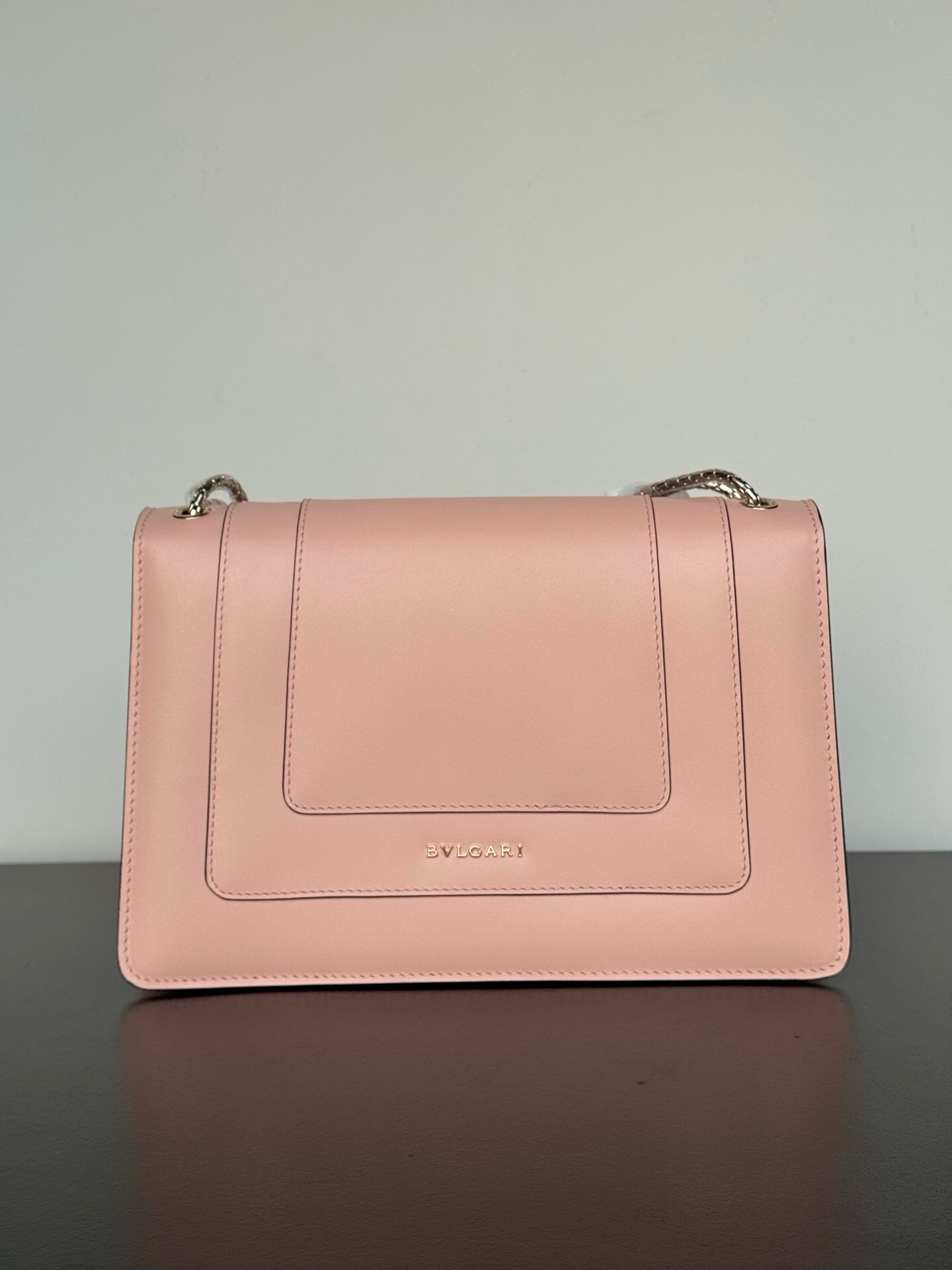 Bvlgari Serpenti Forever Shoulder Bag Crystal Rose-3