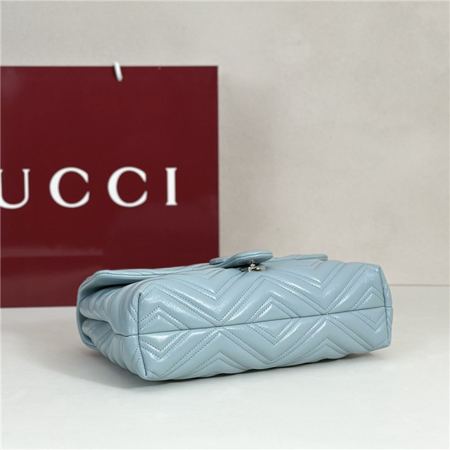GG Marmont Medium Shoulder Bag 850676 Blue-4.jpg