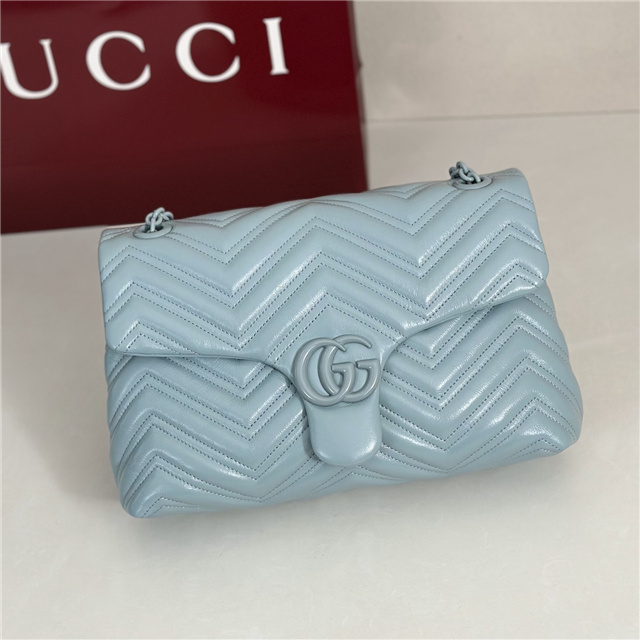 GG Marmont Medium Shoulder Bag 850676 Blue-6.jpg