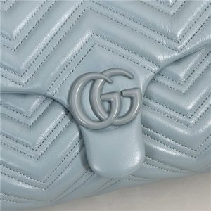 GG Marmont Medium Shoulder Bag 850676 Blue-7.jpg