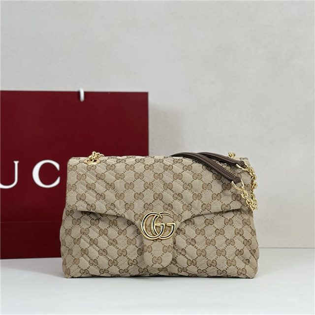 GG Marmont Medium Shoulder Bag 850676 Canvas