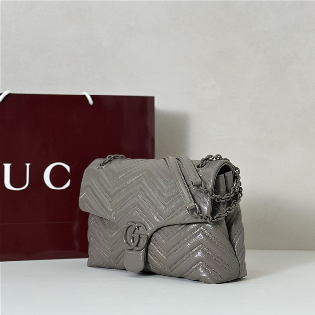 GG Marmont Medium Shoulder Bag 850676 Grey-2.jpg
