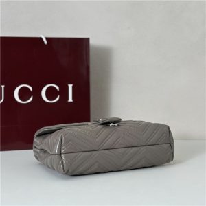 GG Marmont Medium Shoulder Bag 850676 Grey-4.jpg
