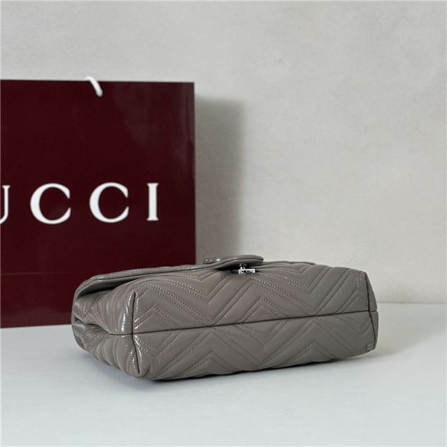 GG Marmont Medium Shoulder Bag 850676 Grey-4.jpg
