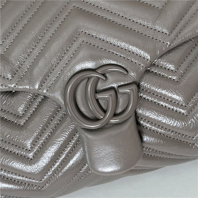 GG Marmont Medium Shoulder Bag 850676 Grey-7.jpg