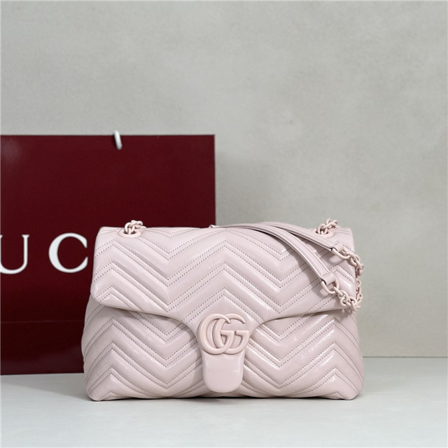 Gucci GG Marmont Medium Shoulder Bag 850676 Pink