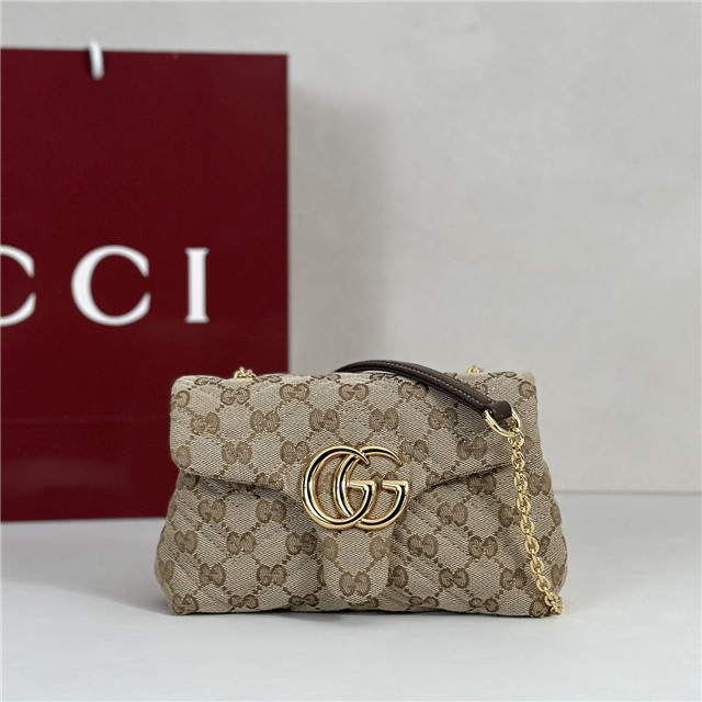 GG Marmont Mini Shoulder Bag 867360 Canvas