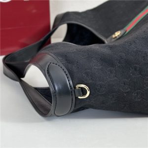 Gucci Giglio Large Tote Bag 853971 Black Canvas-7.jpg