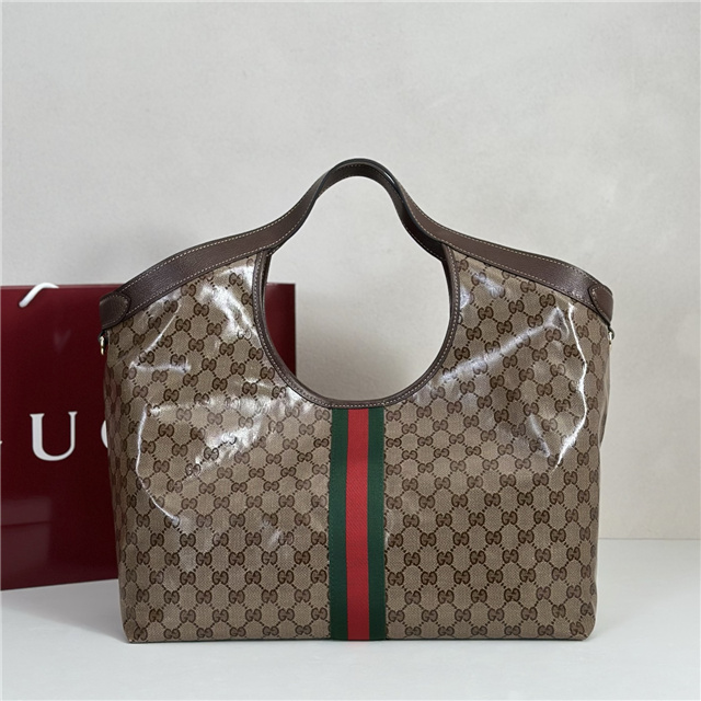 Gucci Giglio Large Tote Bag 853971 Brown Fabric-3.jpg