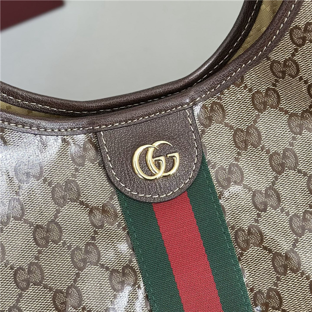 Gucci Giglio Large Tote Bag 853971 Brown Fabric-5.jpg