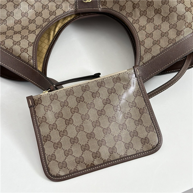 Gucci Giglio Large Tote Bag 853971 Brown Fabric-7.jpg