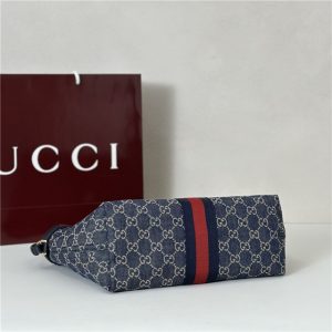 Gucci Giglio Small Tote Bag 860845 Blue Denim-4.jpg