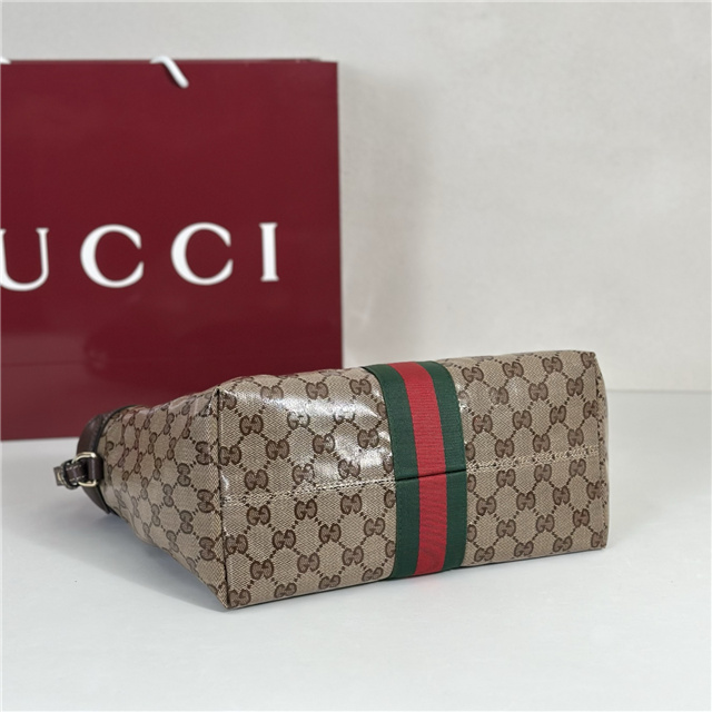 Gucci Giglio Small Tote Bag 860845 Brown Fabric-4.jpg