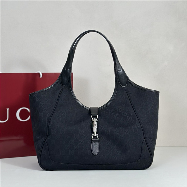 Gucci Mercato Medium Tote Bag 866645 Black Canvas