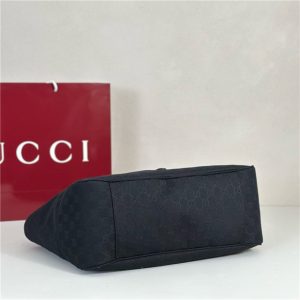 Mercato Medium Tote Bag 866645 Black Canvas-4.jpg