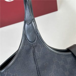 Mercato Medium Tote Bag 866645 Black Canvas-7.jpg