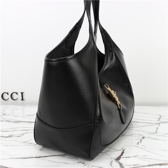 Mercato Medium Tote Bag 866645 Black Leather-3.jpg