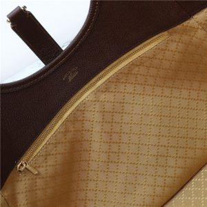 Mercato Medium Tote Bag 866645 Brown Canvas-8.jpg