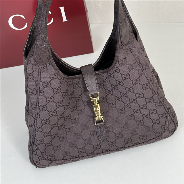 Mercato Medium Tote Bag 866645 Dark Brown Canvas-5.jpg