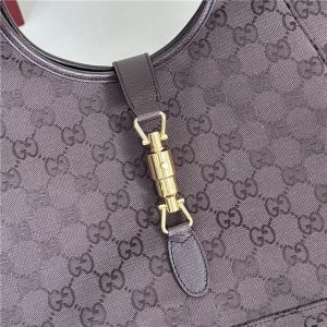 Mercato Medium Tote Bag 866645 Dark Brown Canvas-6.jpg