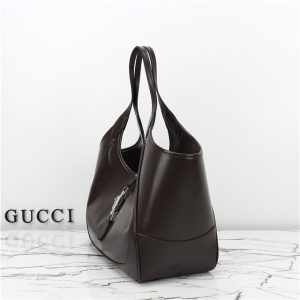 Mercato Medium Tote Bag 866645 Dark Brown Leather-2.jpg