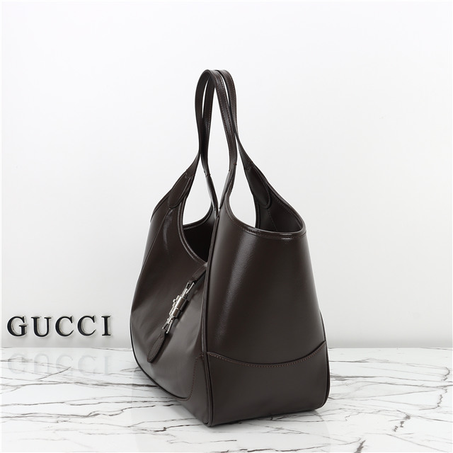 Mercato Medium Tote Bag 866645 Dark Brown Leather-2.jpg