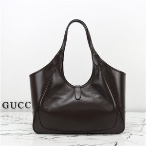 Mercato Medium Tote Bag 866645 Dark Brown Leather-4.jpg