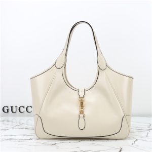 Mercato Medium Tote Bag 866645 White Leather-1.jpg