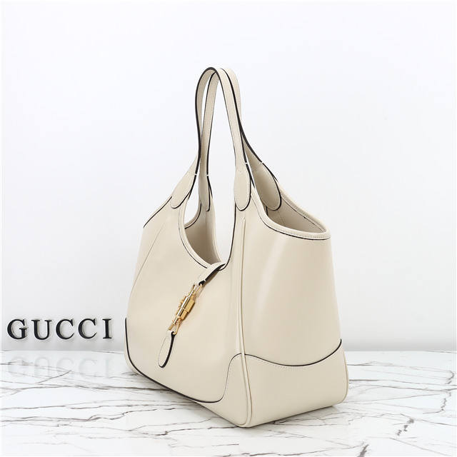 Mercato Medium Tote Bag 866645 White Leather-2.jpg