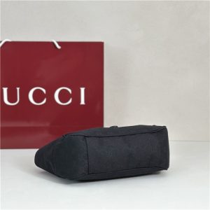 Mercato Small Tote Bag 866646 Black Canvas-4.jpg