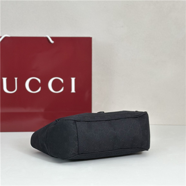 Mercato Small Tote Bag 866646 Black Canvas-4.jpg