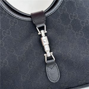 Mercato Small Tote Bag 866646 Black Canvas-6.jpg