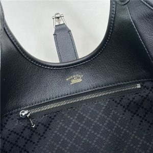 Mercato Small Tote Bag 866646 Black Canvas-8.jpg