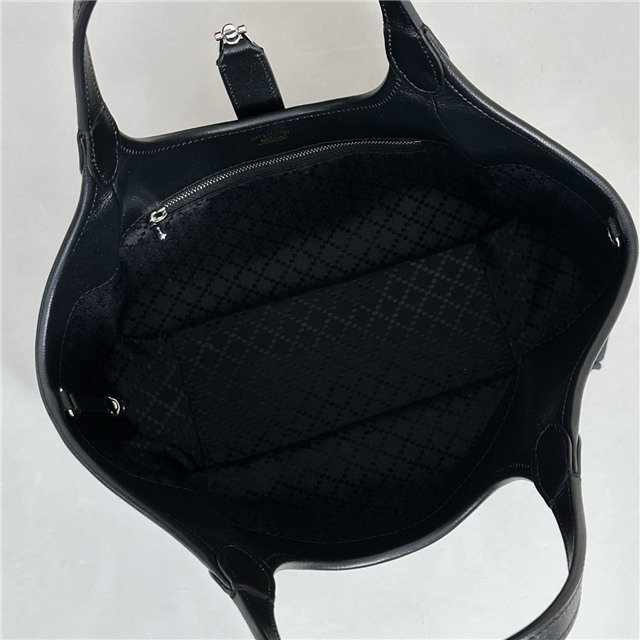 Mercato Small Tote Bag 866646 Black Canvas-9.jpg