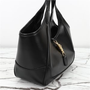 Mercato Small Tote Bag 866646 Black Leather-4.jpg
