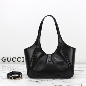 Mercato Small Tote Bag 866646 Black Leather-5.jpg