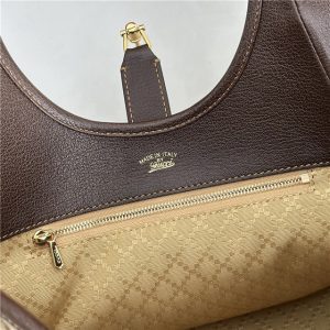 Mercato Small Tote Bag 866646 Brown Canvas-7.jpg