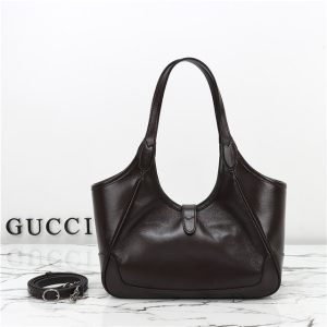 Mercato Small Tote Bag 866646 Dark Brown Leather-4.jpg