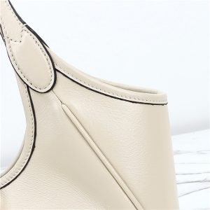 Mercato Small Tote Bag 866646 White Leather-9.jpg