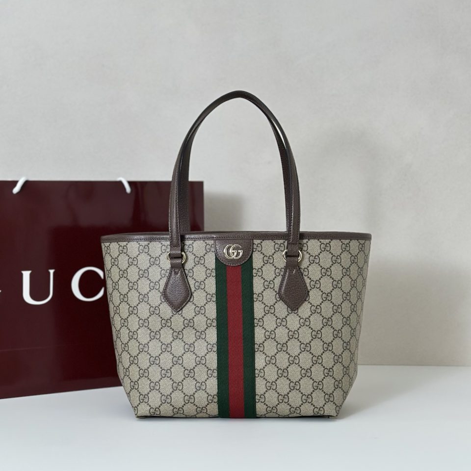 The Gucci Ophidia GG Canvas Tote Bag Medium - 836831
