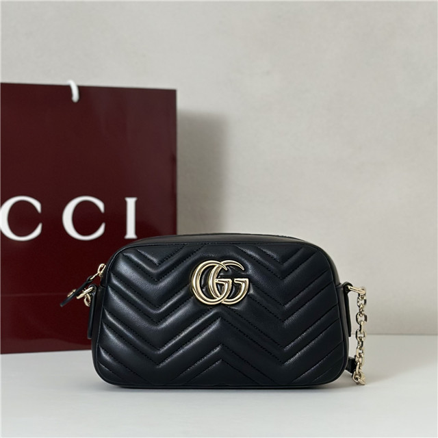 Gucci GG Marmont Small Camera Bag 855273 Black