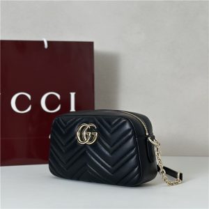 GG Marmont Small Camera Bag 855273 Black-2.jpg