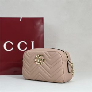 GG Marmont Small Camera Bag 855273 Pink Beige-2