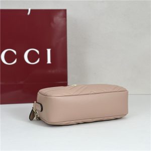 GG Marmont Small Camera Bag 855273 Pink Beige-4