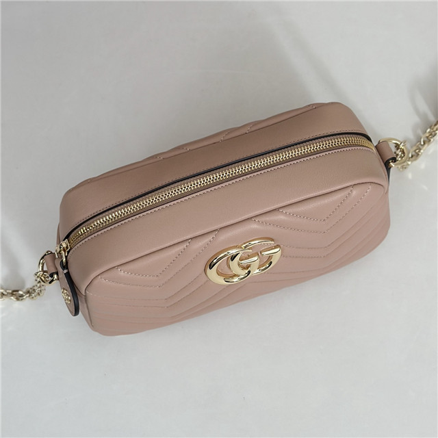 GG Marmont Small Camera Bag 855273 Pink Beige-6