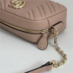 GG Marmont Small Camera Bag 855273 Pink Beige-7