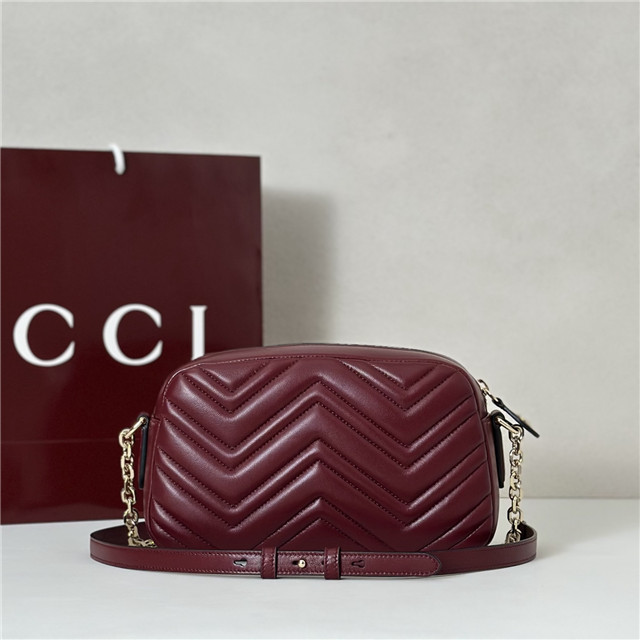 GG Marmont Small Camera Bag 855273 Rosso Ancora Red-3.jpg